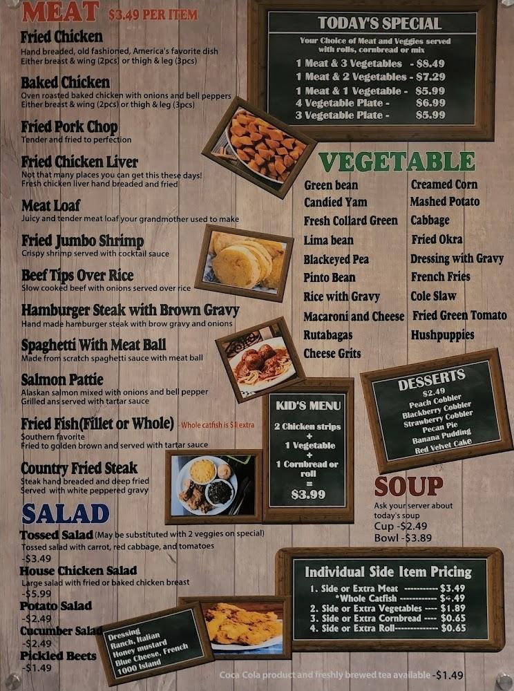 BJ Buffet Conyers Menu image 4